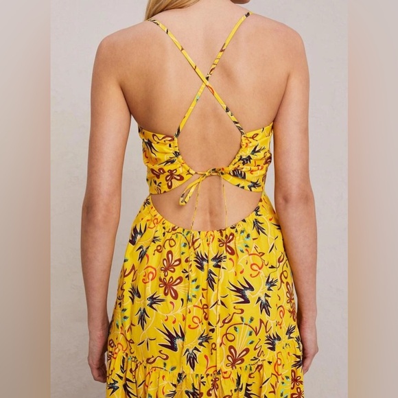 NWT ALC Women’s Arit Floral Maxi Dress - Size 0 - Picture 7 of 9